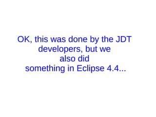 Eclipse platform news and how to contribute to the Eclipse Open Source ...