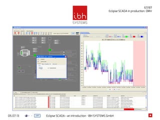 05.07.13 Eclipse SCADA - an introduction · IBH SYSTEMS GmbH
67/87
Eclipse SCADA in production: OMV
 