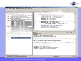 Eclipse Way | Copyright © IBM Corp., 2012. All rights reserved.
 
