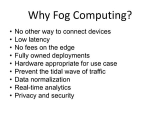 IoT Microservices at the Edge with Eclipse ioFog | PPT
