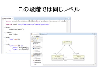 この段階では同じレベル	

 