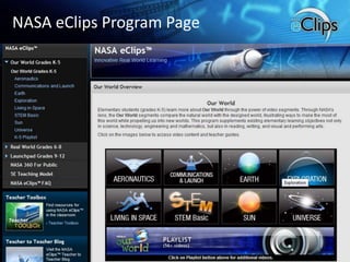 NASA eClips Program Page