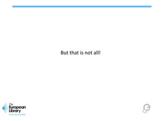 But that is not all!
 