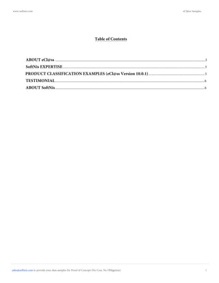Ecl@ss Books Ecl@ss (eClass) product classification (mapping) process and samples | PDF