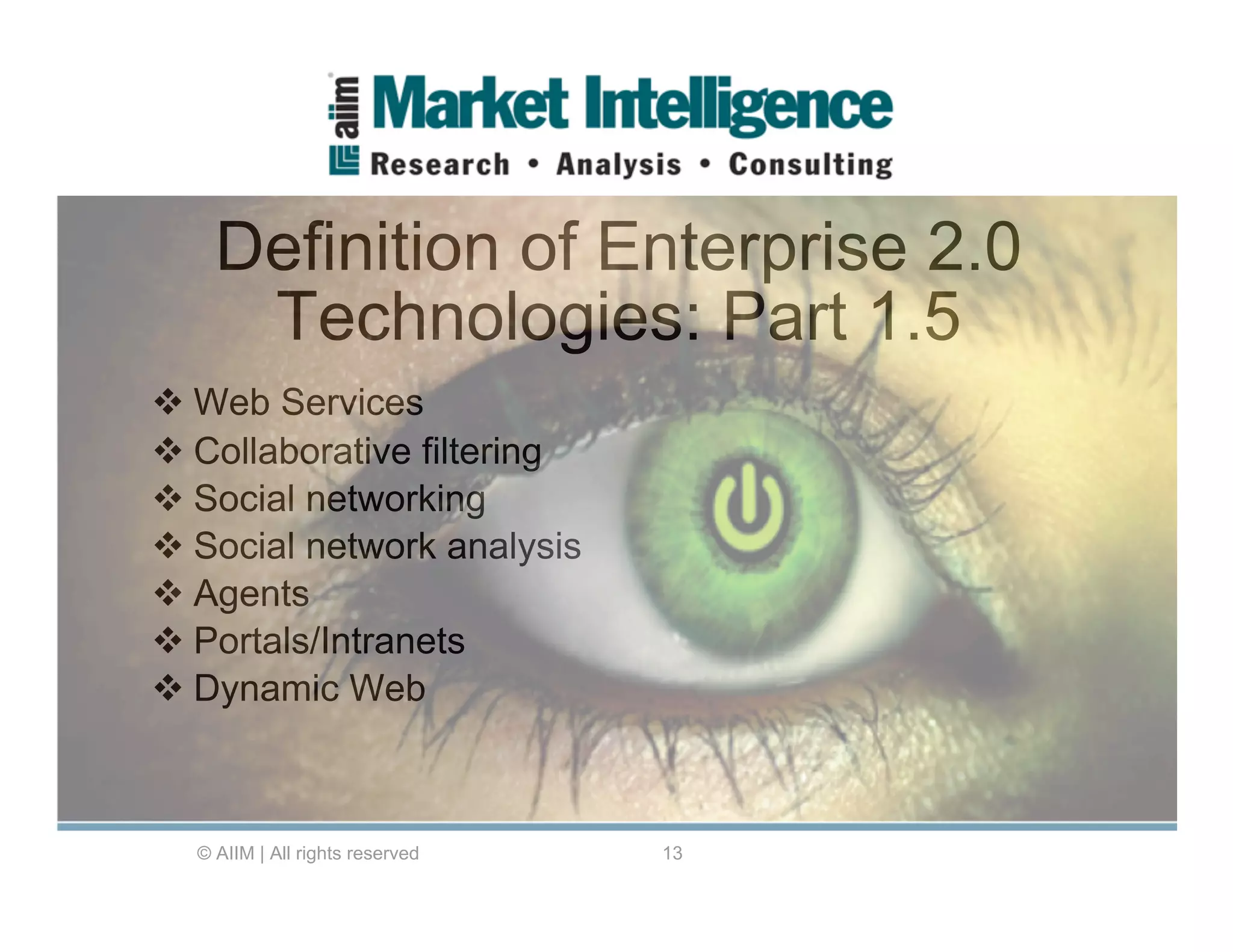 ECM and Enterprise 2.0