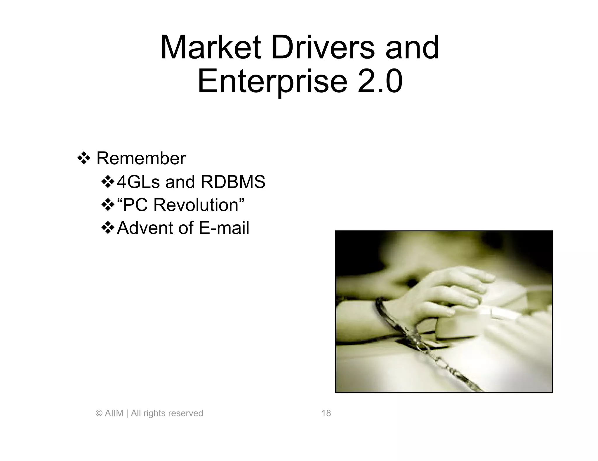 ECM and Enterprise 2.0