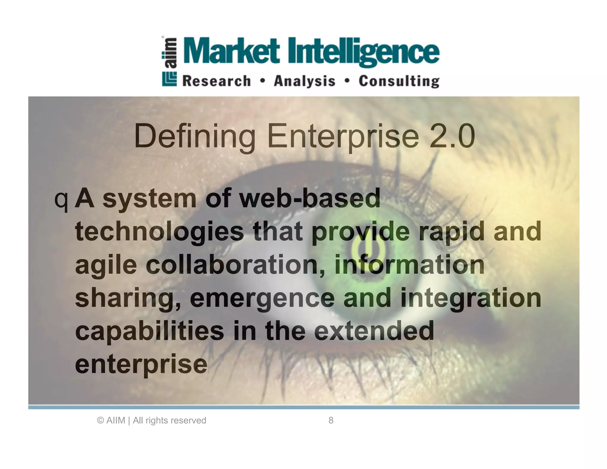 ECM and Enterprise 2.0