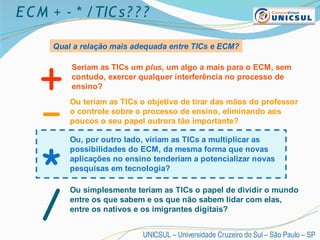 ECM e TICs: há uma fórmula?