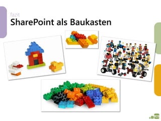 fazit
SharePoint als Baukasten
 