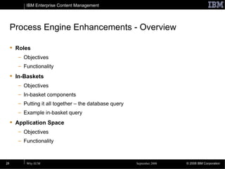 Filenet Ibm Flowchart IBM FileNet ECM Roadmap | PPT
