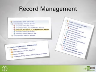 ecspand Services

               Integration

     Record Management

   SharePoint Compliance

Image / Rendition Services

                Workflow
 