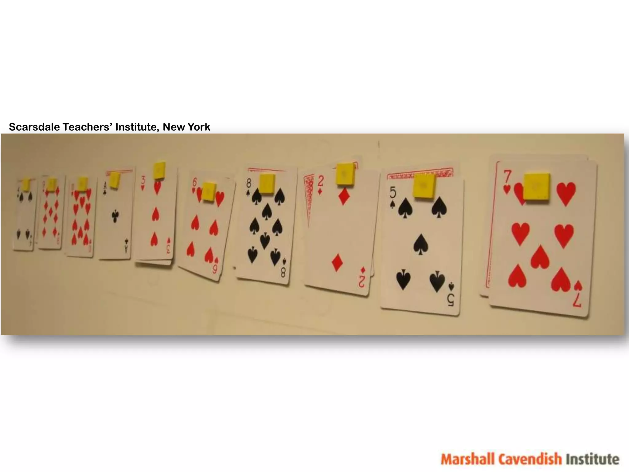 Scarsdale Teachers’ Institute, New York
 