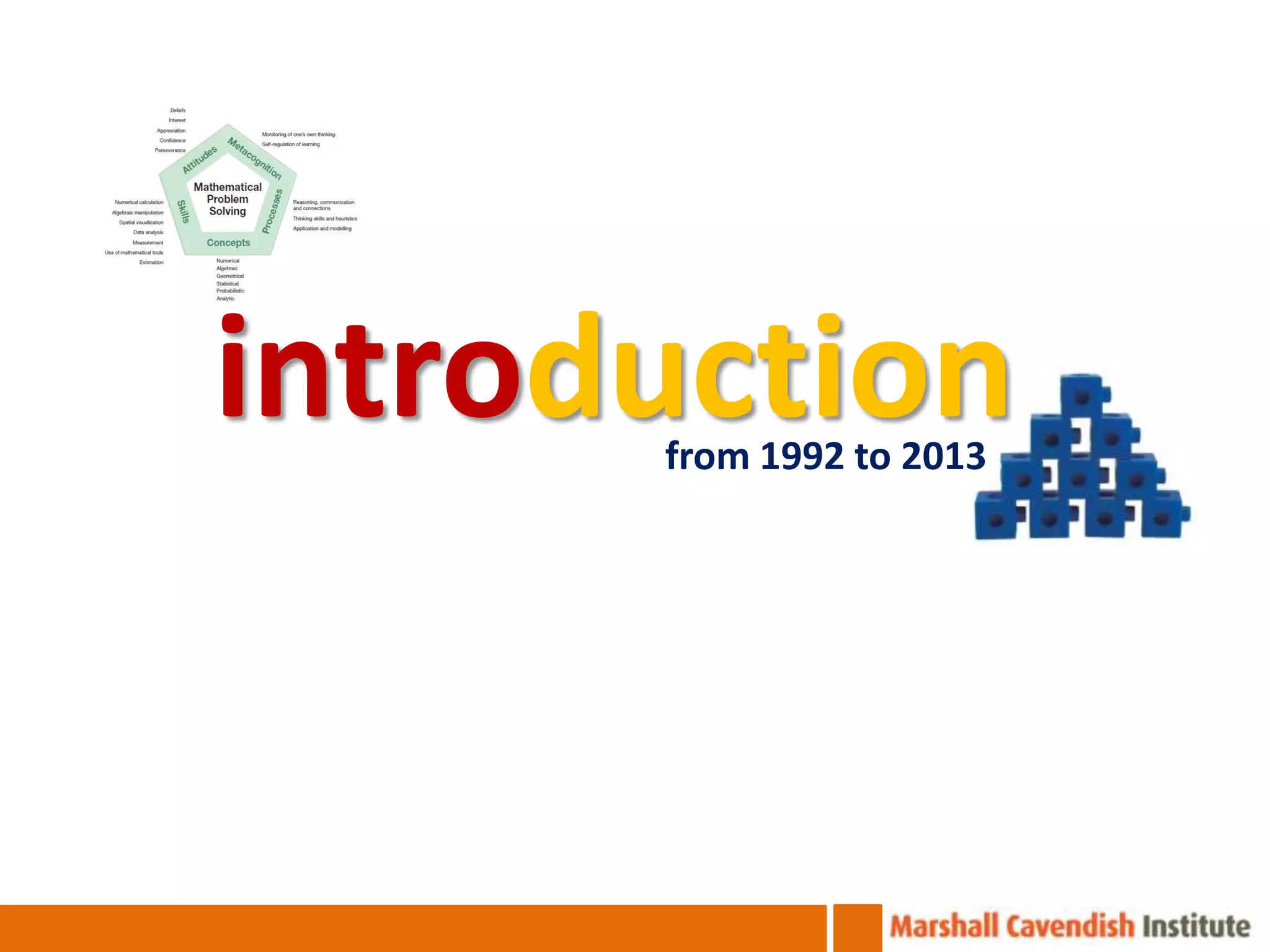 introduction
      from 1992 to 2013
 
