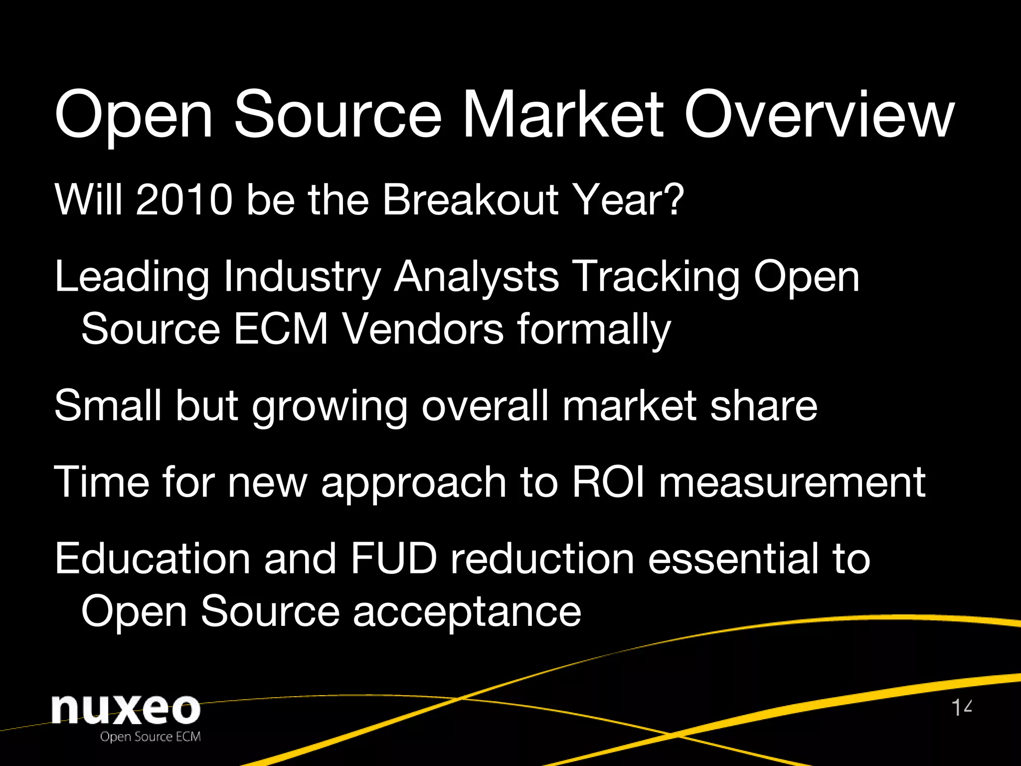 Why Do Companies Use It? Productivity Gains: Users find right/accurate information 