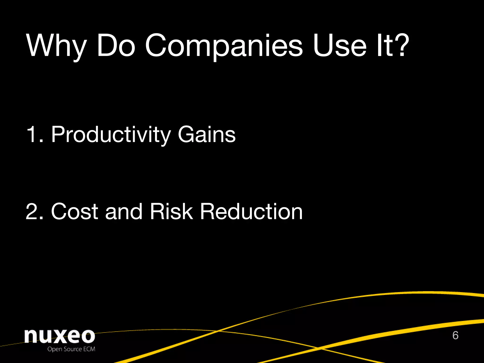 What is ECM? Evolving technology category since 2000 