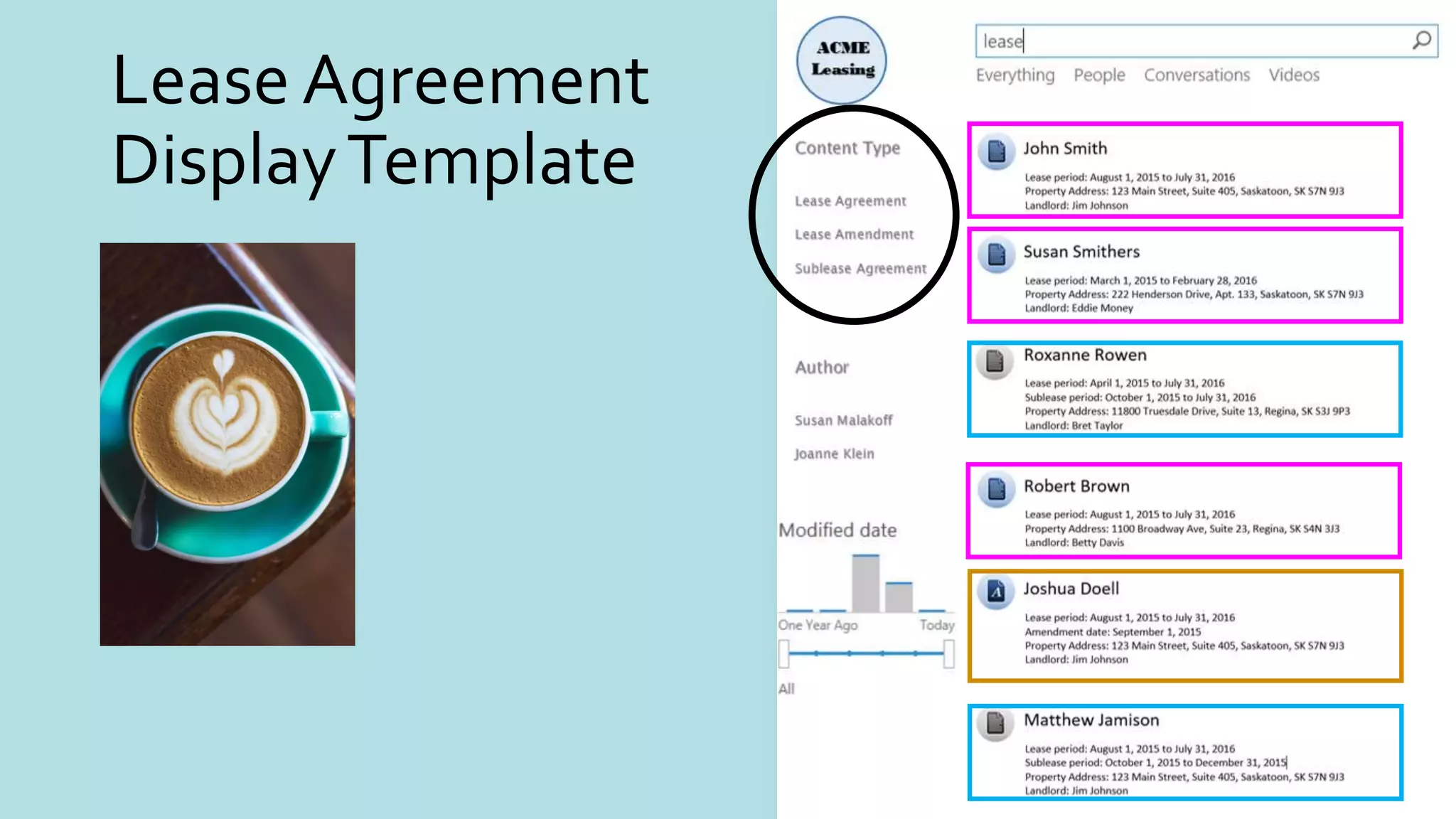 Lease Agreement
DisplayTemplate
 