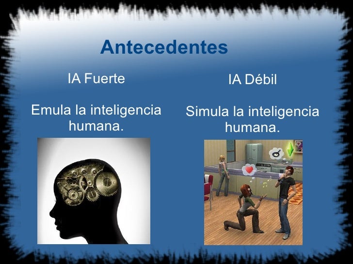 Resultado de imagen para que es la inteligencia artificial fuerte