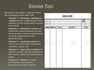 Dim Paper Layout Lecture 1 Introduction Eng Quantities.ppt