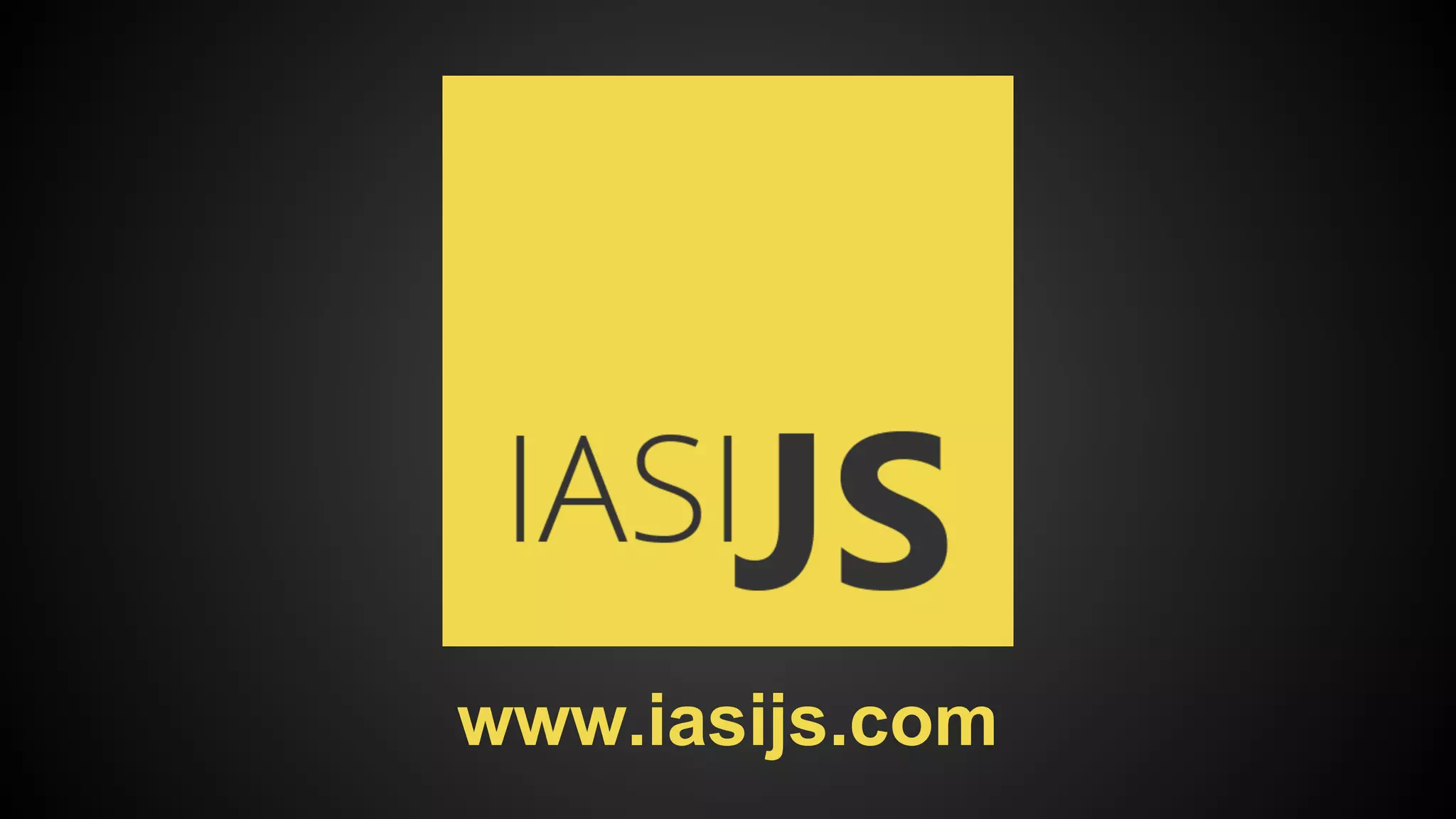 www.iasijs.com
 