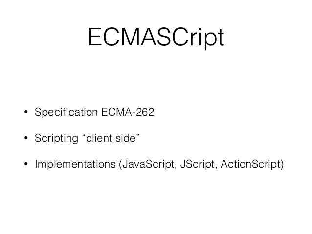 ECMAScript 6 new features