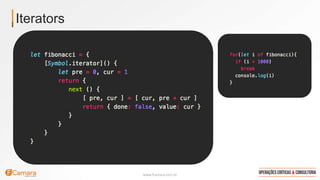 www.fcamara.com.br
Iterators
 