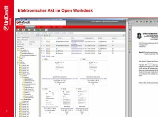 9
Elektronischer Akt im Open Workdesk
 