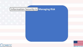 Managing RiskInformation Security is
 
