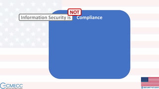 ComplianceInformation Security is
NOT
 