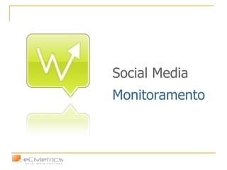 Social Media  Monitoramento 