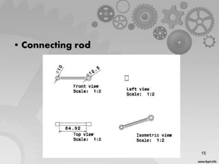 • Connecting rod
15
 