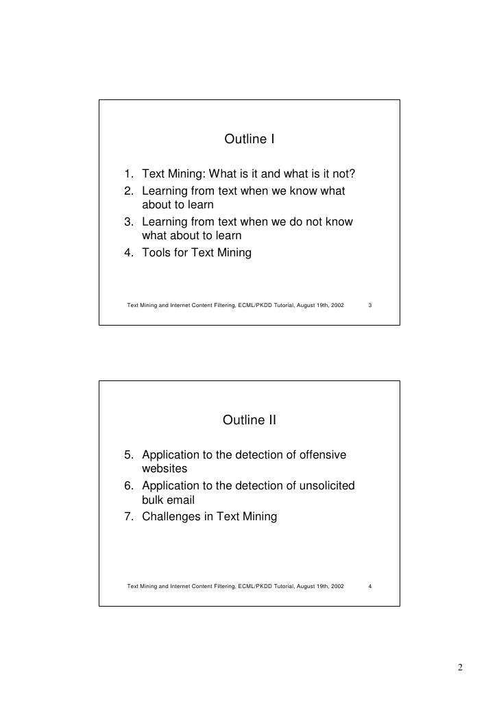 Informative essay handout