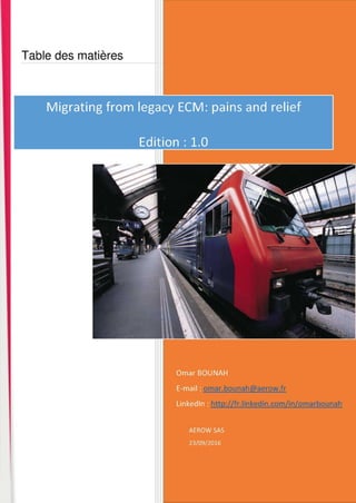 ECM migration pains and relief