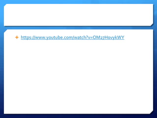  https://www.youtube.com/watch?v=OM27HovykWY
 