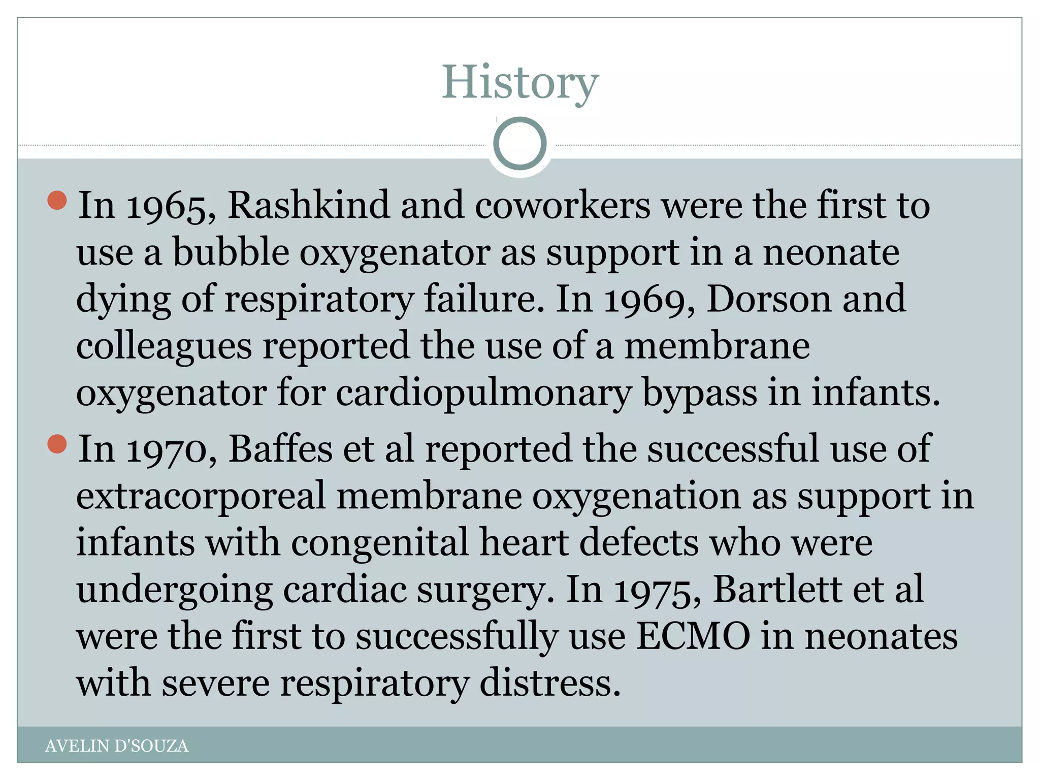 Conservative Rashkind Bas Ecmo | PPT