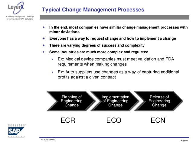 engineering change order