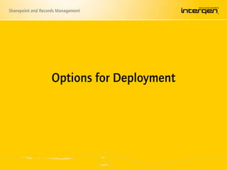 RM Management of records not classified correctly