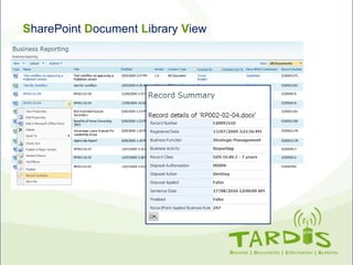 Local team with local supportSharePointAccess ControlRecordPointAuditRules EngineVersion MgmtClassificationSearchDisposalWorkflowSecurity ContentMgmtCompliance