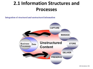 2.1 Information Structures and
Processes
6/16/10 8
 