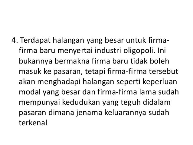 Ecn 2013 pasaran persaingan tak sempurna