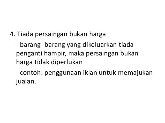 Ecn 2013 pasaran persaingan tak sempurna