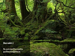 Boanoite!:)
fb.com/guilhermelito
guilherme@lito.cc
 