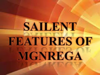 MGNREGA | PPTX