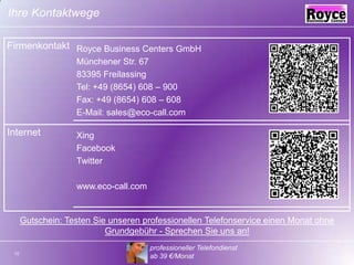 jede angefangene Gesprächsminute kostet Sie 0,54 €