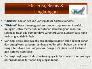 Eco efisiensi | PPT