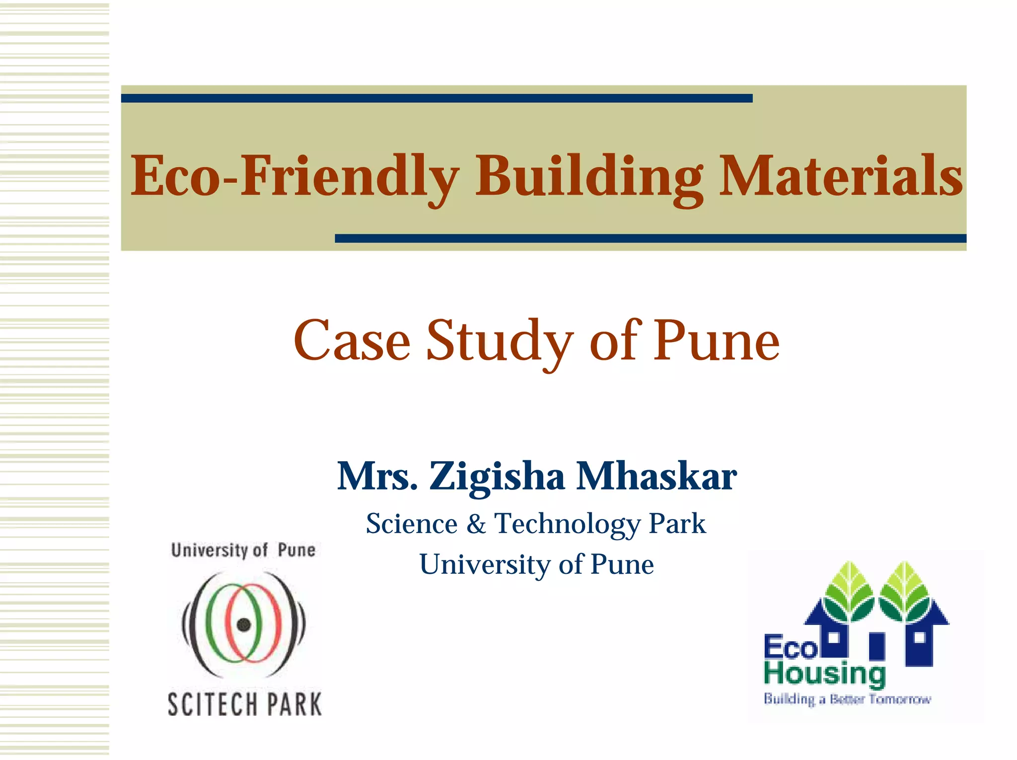 View of 7 Best Eco Friendly Building Materials for 2025