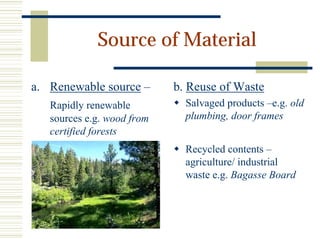 Eco friendly building materials | PDF