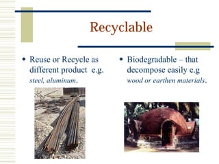 Eco friendly building materials | PDF