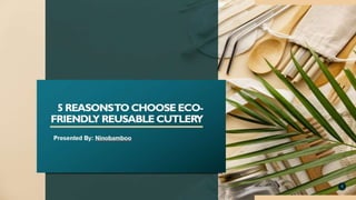 Reasons to Choose Eco friendly Cultery