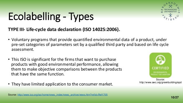 Eco labeling and the efforts to make it fair for business[10928]
