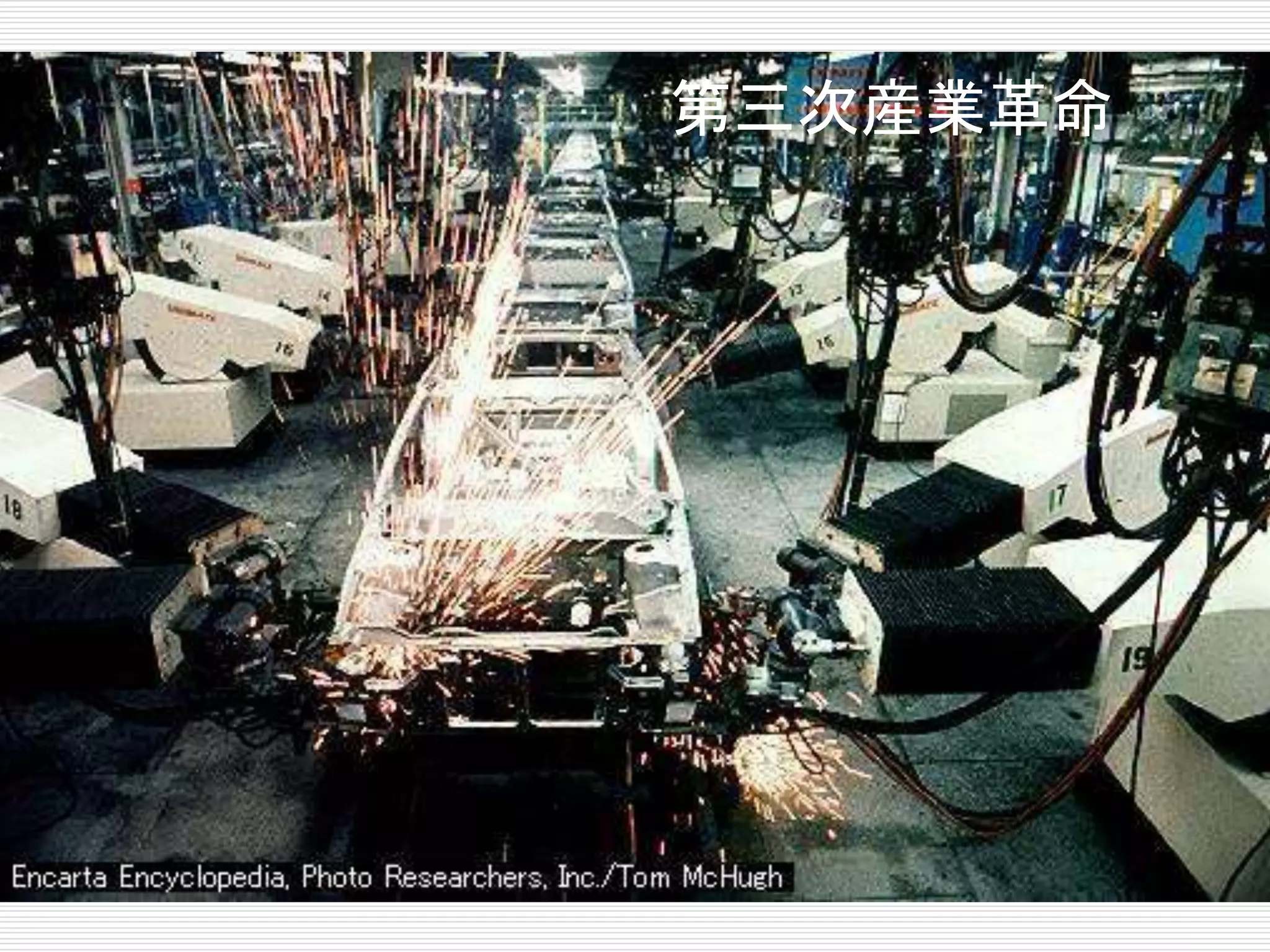 第三次産業革命 
 